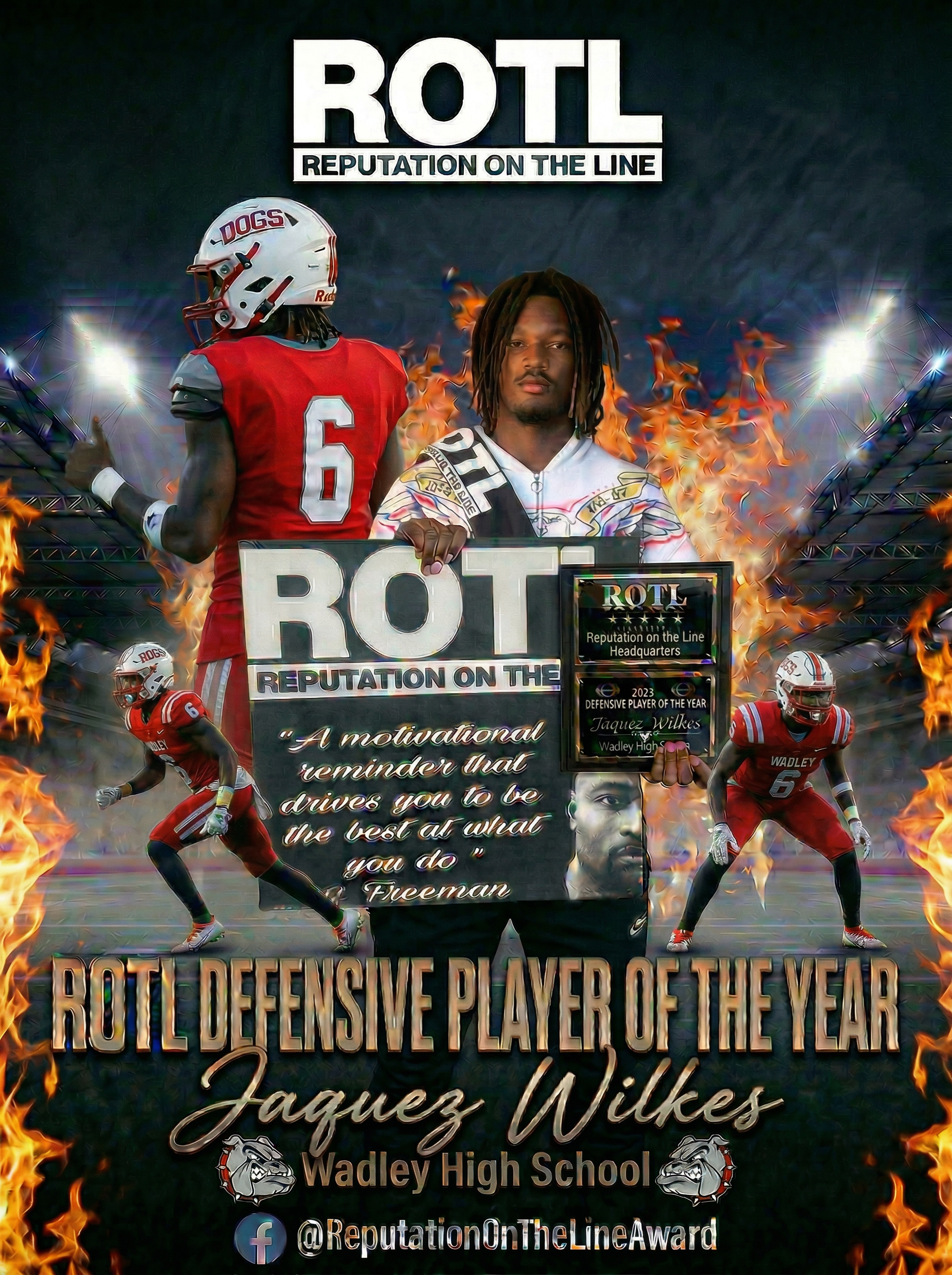 THE ENFORCER: Jaquez Wilkes and the Dominance of Wadley Football